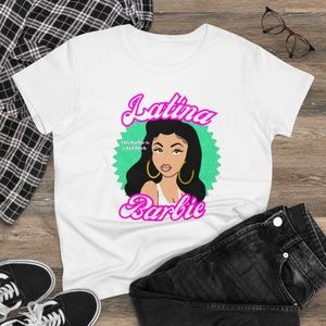 woman's Latina Barbie t-shirt